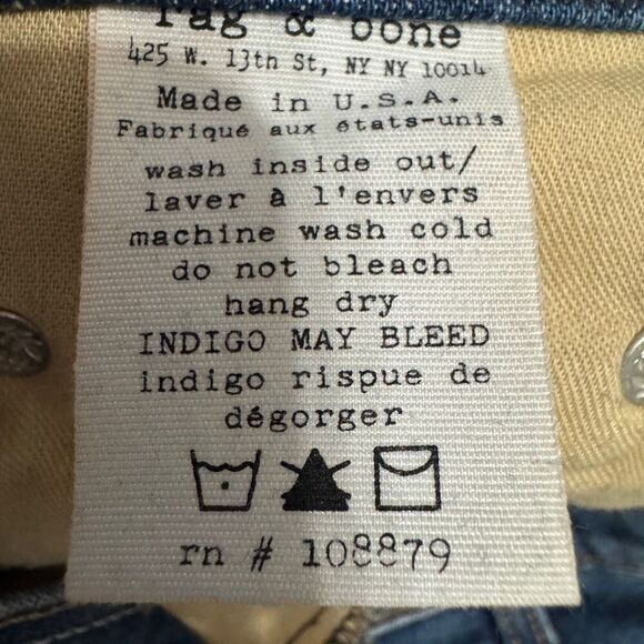 Rag & Bone Dre Jean in Exeter Wash - 28 - Picture 11 of 11